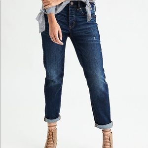 American Eagle Stretch Long Tomgirl Jeans